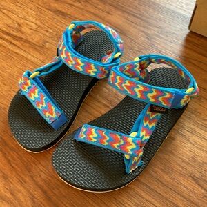 Brand new, never worn Teva sandals size 12